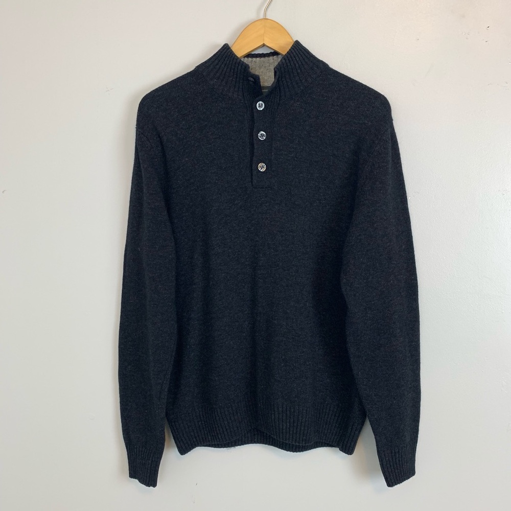 Emile Lafaurie 1/4 Button Up Sweater